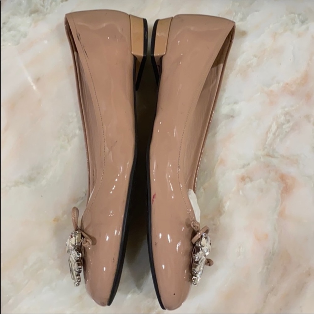 MIU MIU ballerina flats with jewels size 40 Made in Italy - Picture 3 of 16
